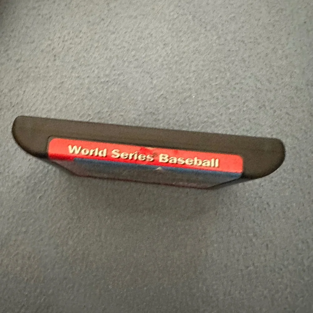 World Series Baseball Sega Genesis CIB Complete with Manual and Poster 1994